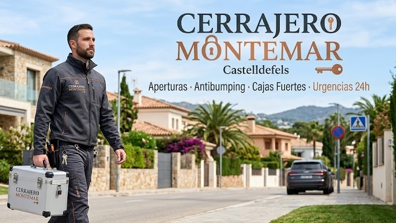 Vistas elevadas, chalets de lujo y entorno residencial seguro del barrio de Montemar en Castelldefels